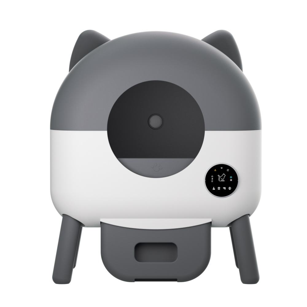 Customized Automatic Cat Litter Box Smart App Control Self Cleaning Litter Box Fully Enclosed Pet Toilet Cat Litter Box